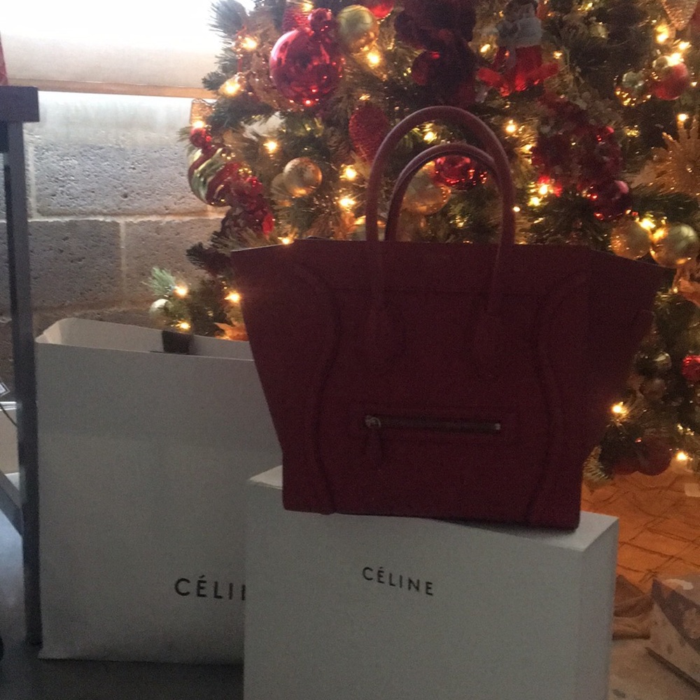 Celine medium luggage
